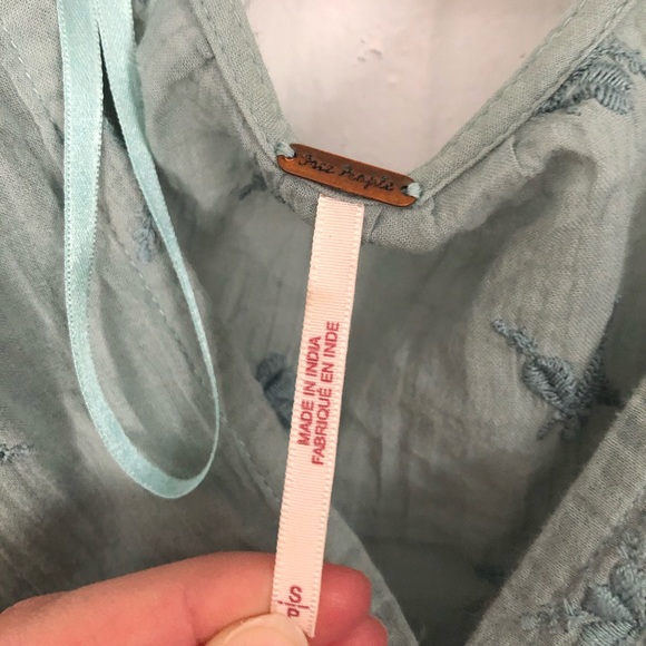 Free people long sleeve crop top - Picture 4 of 5